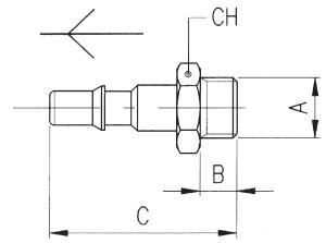 MALE PLUG